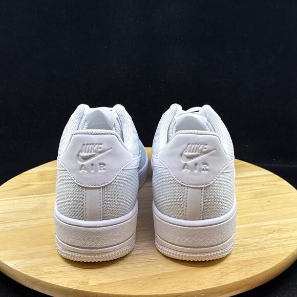 Nike Men\'s Air Force 1 Flyknit 2.0 \'Pure Platinum\' Size 12 AV3042-100 main image 10